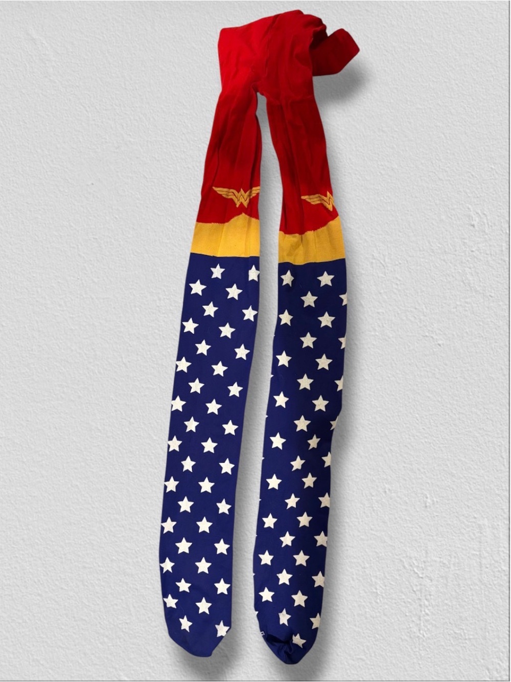 DC Comics Wonder Woman Costume Tights Leggings S16 Star Logo